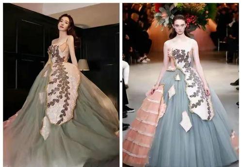 明星白色礼服画报图,明星白色礼服画报，优雅绽放