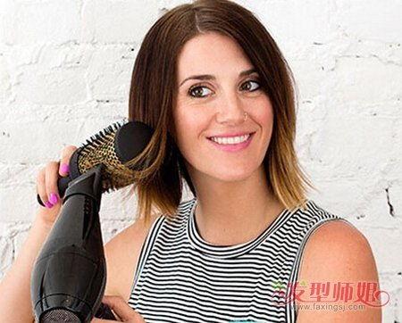 吹头发女明星,吹发瞬间，尽显优雅魅力